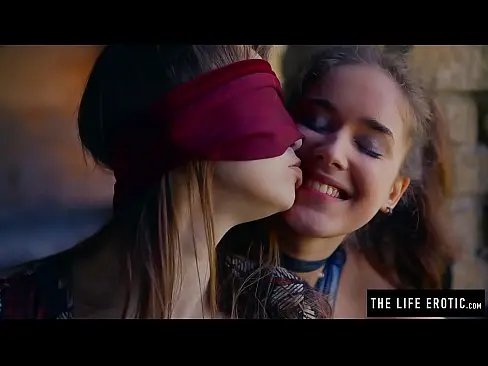 Straight Girl Is Blindfolded And C By Lesbian Before She Orgasms