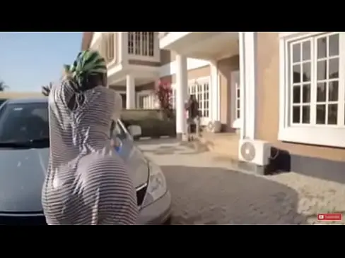 Naija Girl Car Wash Twerk