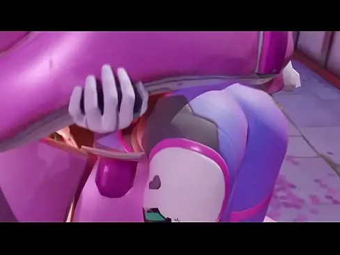 Dva Gets Stuck In Her Mech Then Anal Fucked