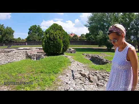 Pretty  Petite Step Mother Learns All About The Romans Way Of Her Life From Her Big Cock Son