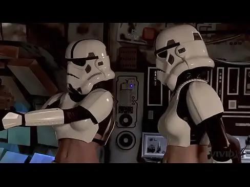 Vivid Parody  2 Storm Troopers Enjoy Some Wookie Dick