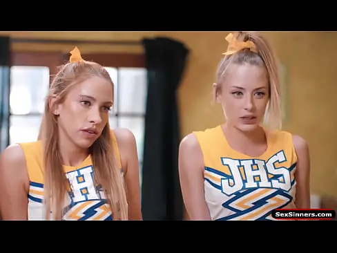 Sexsinnerscom  Cheerleaders Rimmed And Analed By Coach