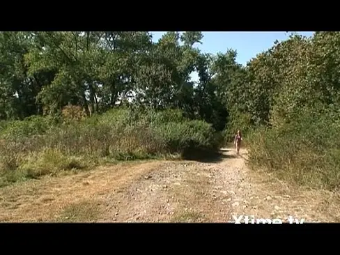 Couple Of Hikers Fucking In Open Country