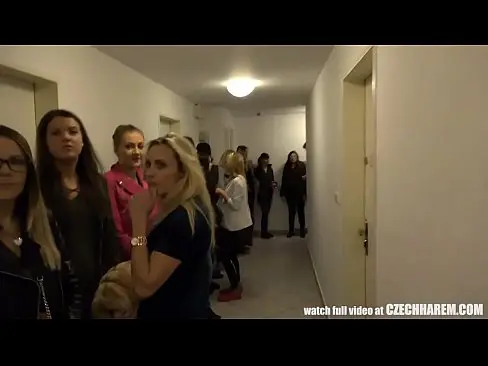 Girls Take Stranger To The Harem Homeparty