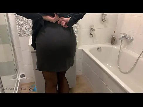 Assistant Undress Herself After Work And Takes A Sexy Shower With Pussy Cleaning Business Bitch