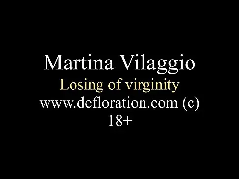 Martina Vilaggio Losing Of Virginity Before The Camera