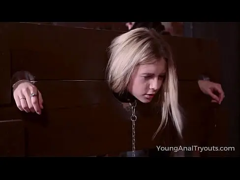 Young Anal Tryouts  Sweet Blonde Goes Down Into The Dungeon