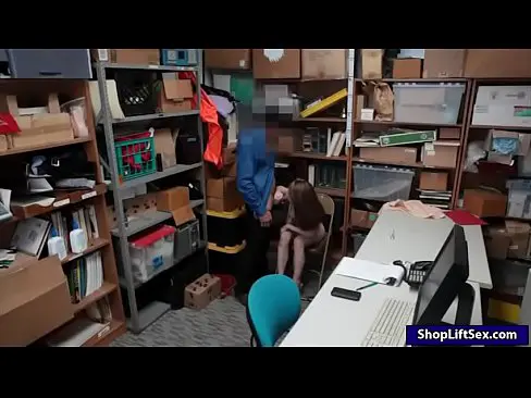 Thief Alina West Screwed In Lp Office