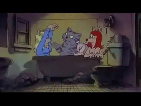 Fritz The Cat 1972 Bathtub Orgy Part 1